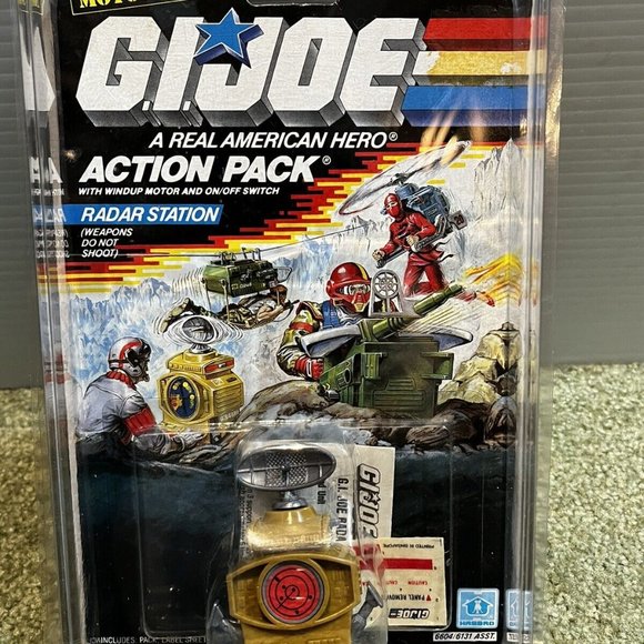 1987 VINTAGE HASBRO GI JOE “Radar Station” + Free Protector MOC NOS! Misb Sealed - Picture 1 of 3
